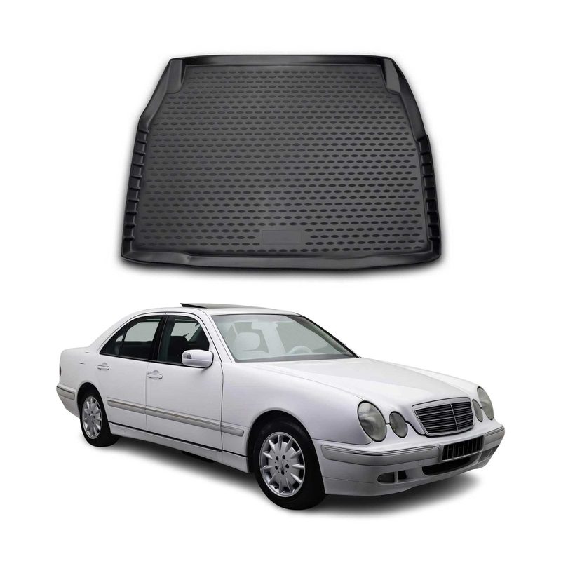 1996-2002 Mercedes E Class W210 Sedan Cargo Liner Trunk Mat All Weather Black