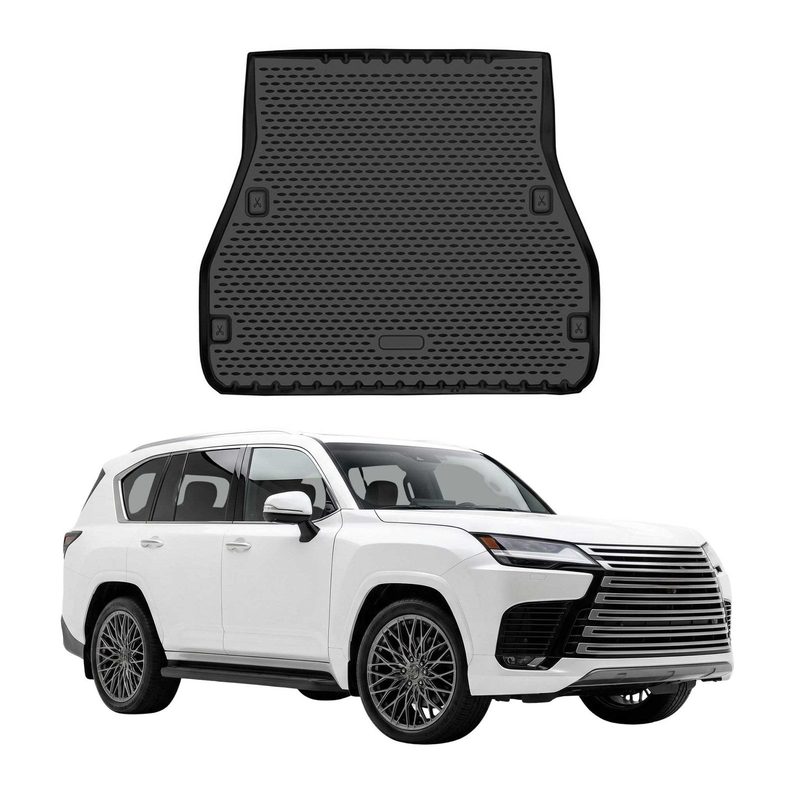 OMAC Cargo Mats Liner for Lexus LX600 J310 2022-2026 Trunk Mat Waterproof Black