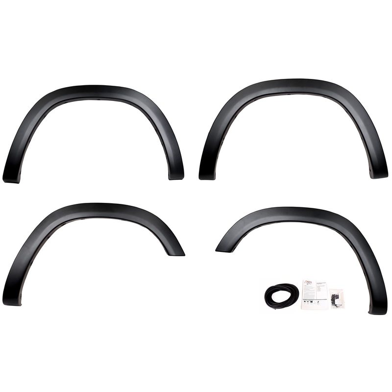 Fits 2019-2024 Ram 1500, 5'7" ,6'4" Bed (BLK-FOERA19)