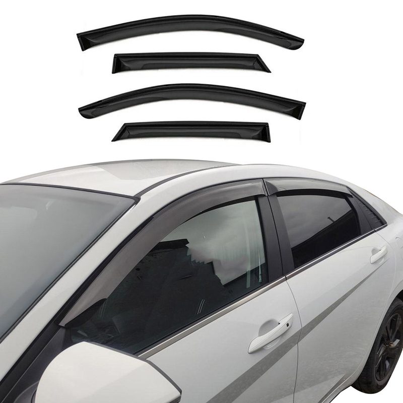 2018-2024 Toyota Camry Window Visor Vent Rain Deflector 4Pcs Smoke