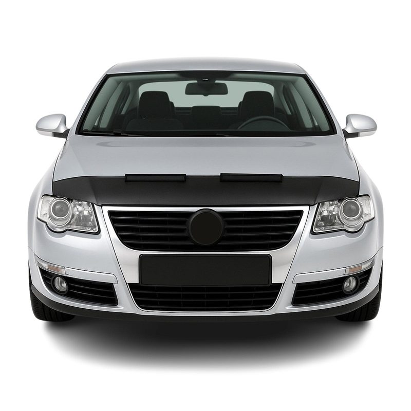 2006-2010 VW Passat B6 Car Bonnet Mask Hood Bra Black 1 Pc