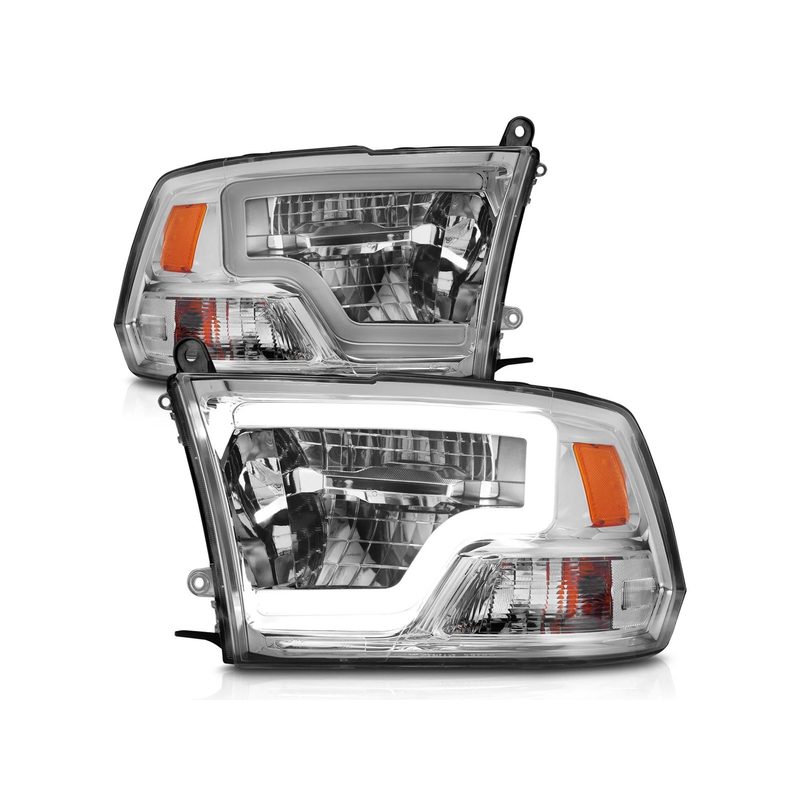 Anzo Chrome Switchback Projector Headlights 111540