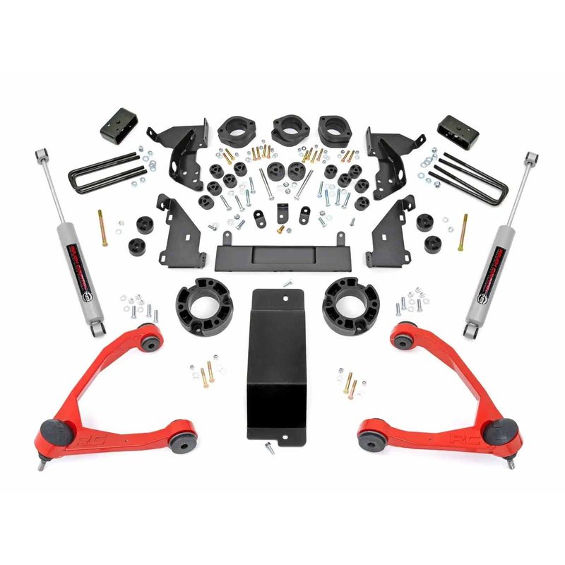 Fits 2014-2015 Chevy Silverado/GMC Sierra 1500 (RGH-294.20RED)