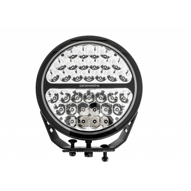 Faros MAXROUND 9" GR Blackout Series 1 Pieza Spot