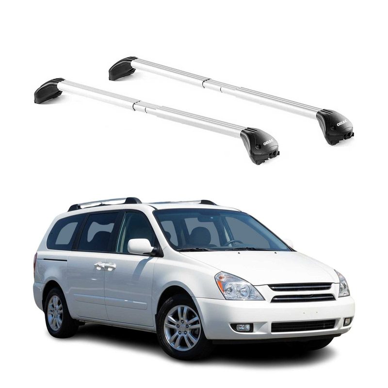 2002-2014 Kia Sedona Roof Rack Cross Bars Luggage Carrier 2 Pcs