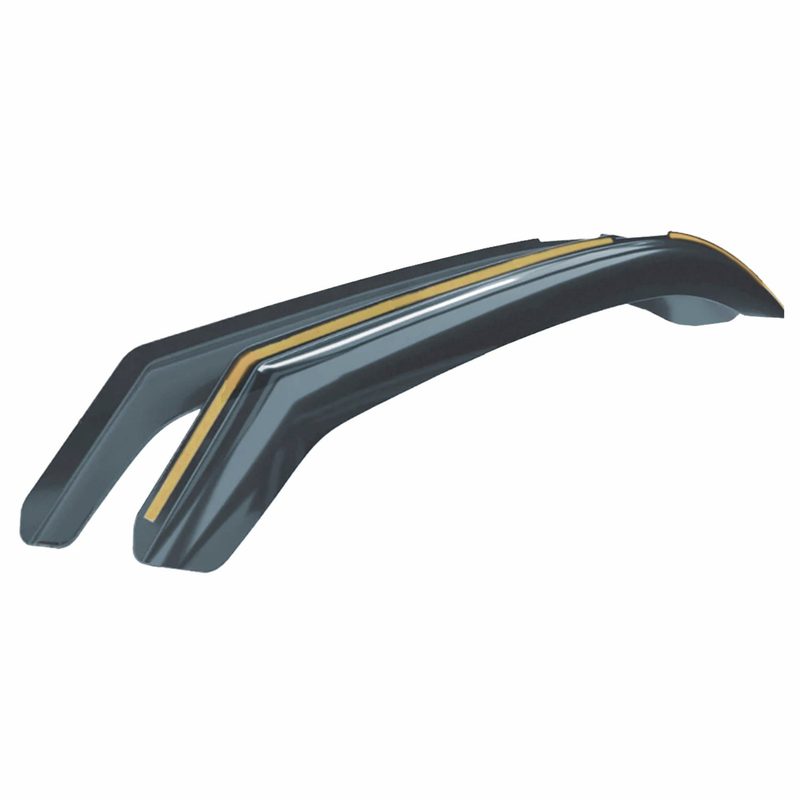 Goodyear Wind Deflectors for Jeep Gladiator 2020-2025 Shatterproof Smoke 2x