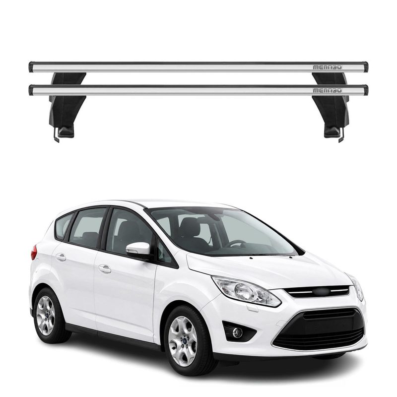 2013-2017 Ford C-Max Roof Rack Cross Bars Silver