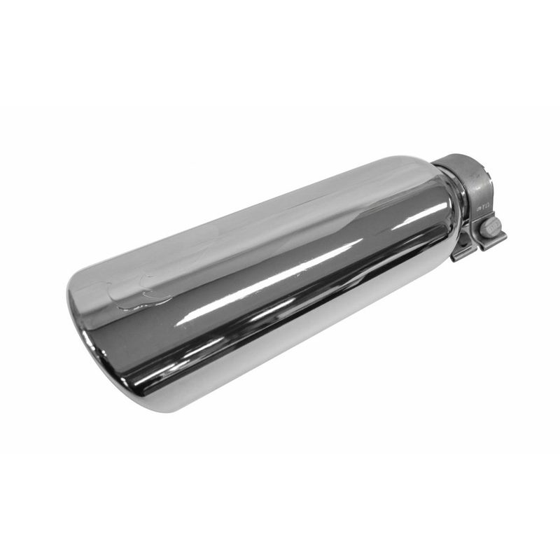 Colilla de escape para tubos de 2 1/4" Cromado