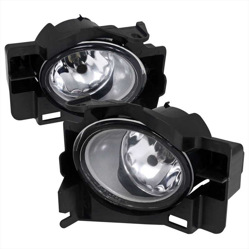 2008-2012 Nissan Altima Coupe H11 Fog Lights Kit Switch &Wiring Harness Chrome