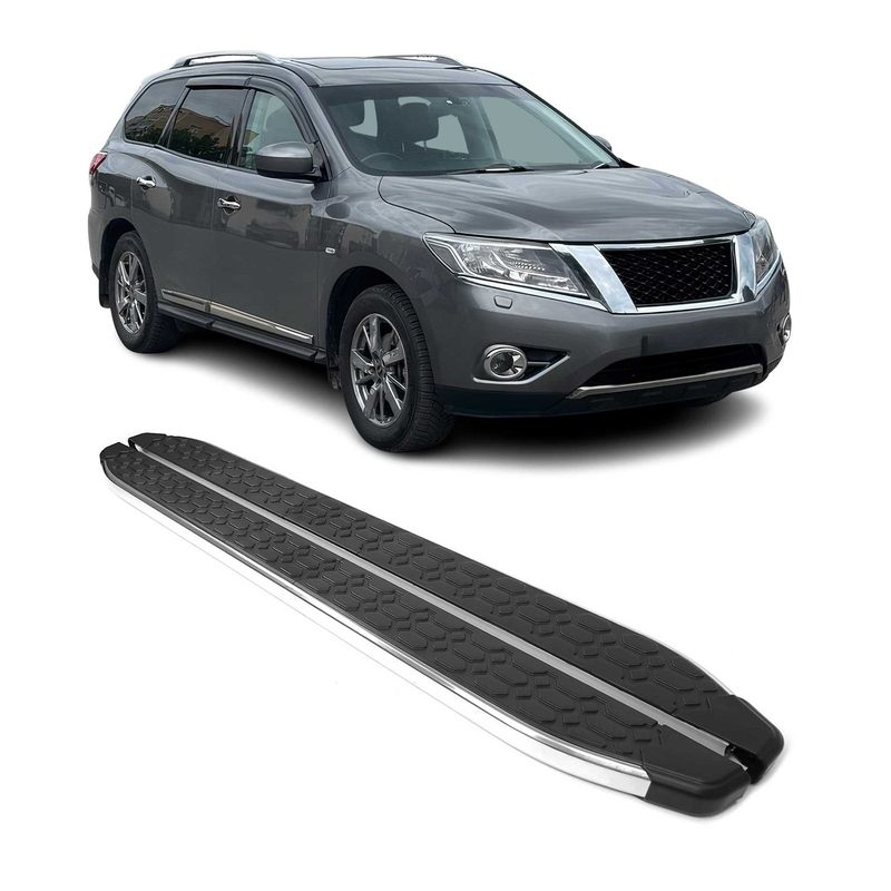 2013-2021 Nissan Pathfinder Nerf Bar Side Step Running Boards Alu 2x