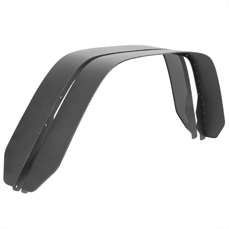 2020-2022 Jeep Gladiator JT Rear Flat Fender Flares Wheel Protector