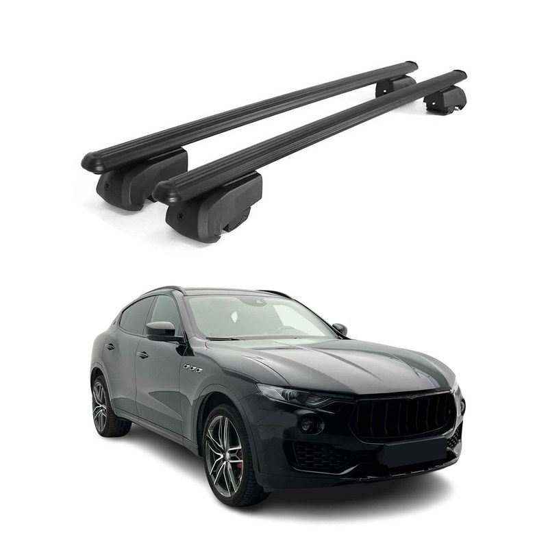 2017-2024 Maserati Levante Roof Rack Cross Bars Black