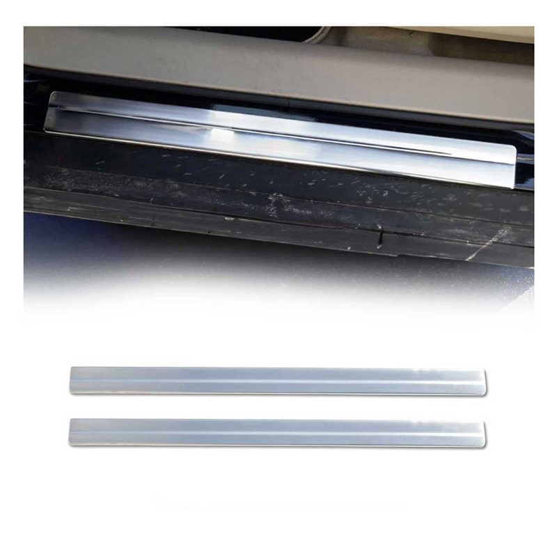 2011-2017 Nissan Juke Door Sill Scuff Plate Scratch Protector Stainless Steel 2Pcs
