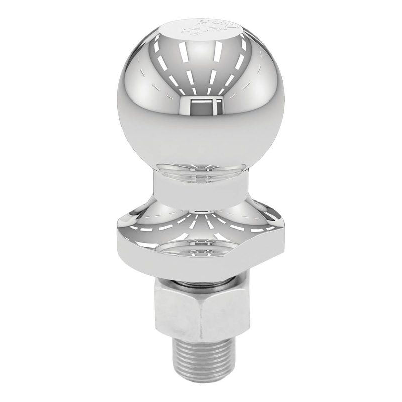 1-7/8" ATV Tow Ball - Lawn Tractor Hitch Ball (2,000 lbs., Chrome, Packaged)