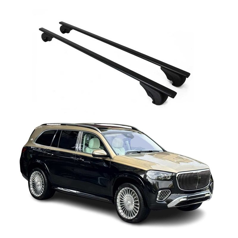 2020-2026 Mercedes GLS Class X167 Roof Rack Cross Bars Black