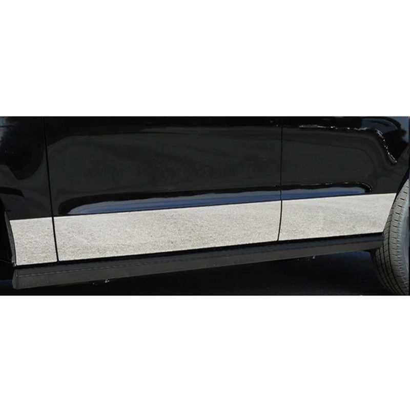 1992-1999 Chevrolet Silverado Extended Cab long bed Stainless Rocker Panel Trim 10Pc
