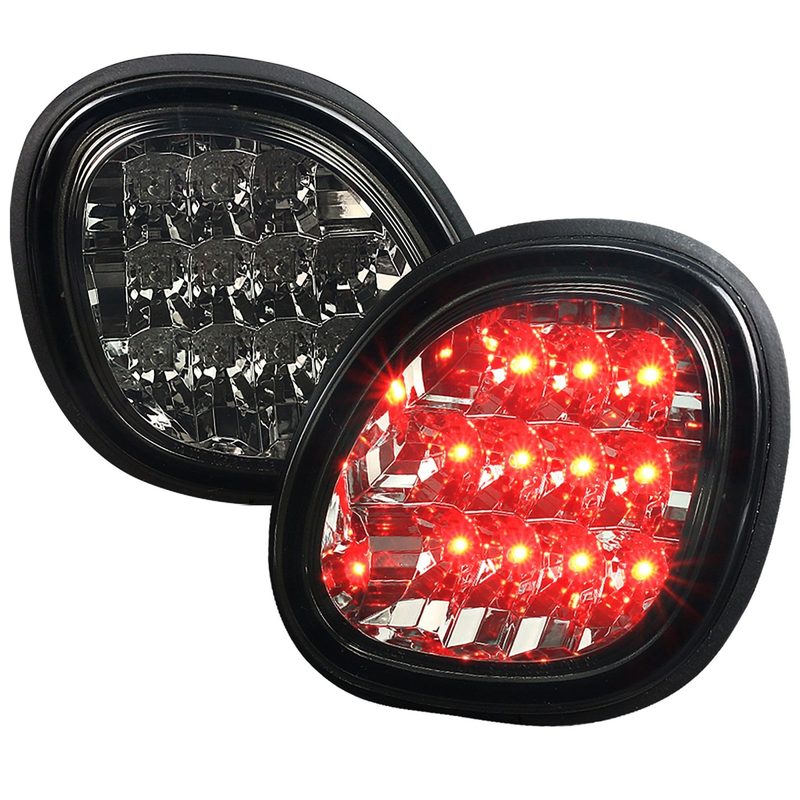 1998-2005 Lexus GS300/GS400/GS430 LED Trunk Lights Chrome Housing/Smoke Lens