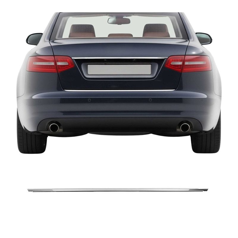 2009-2011 Audi A6 Sedan C6 4F Fl Trunk Door Handle Cover Stainless Steel