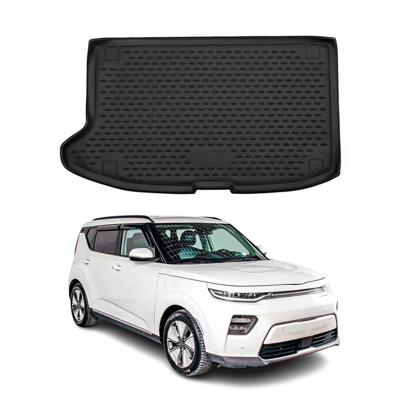 2020-2024 Kia Soul Cargo Liner Trunk Mat All Weather Black
