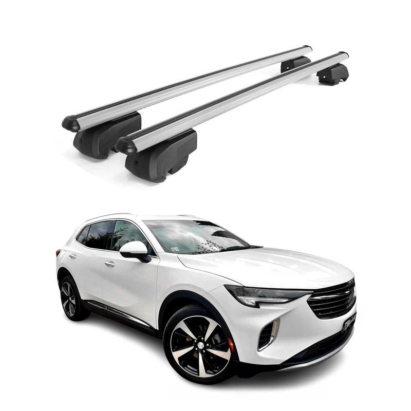 2021-2024 Buick Envision Roof Rack Cross Bars Silver