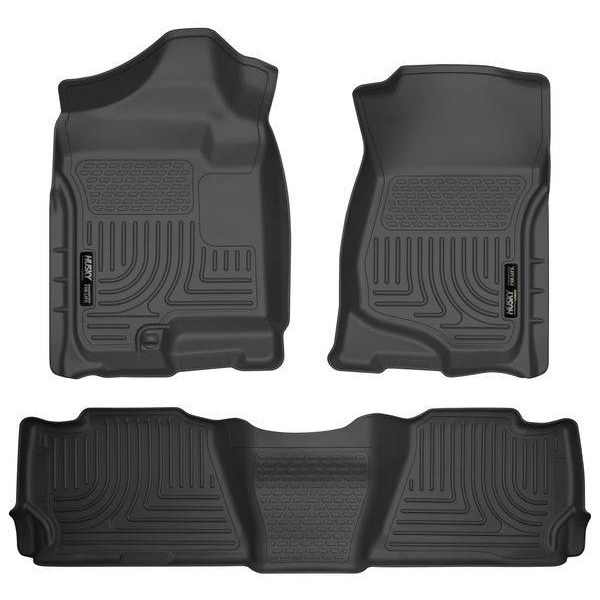 Tapetes Husky Weatherbeater 1ra y 2da Fila para Avalanche 07-13