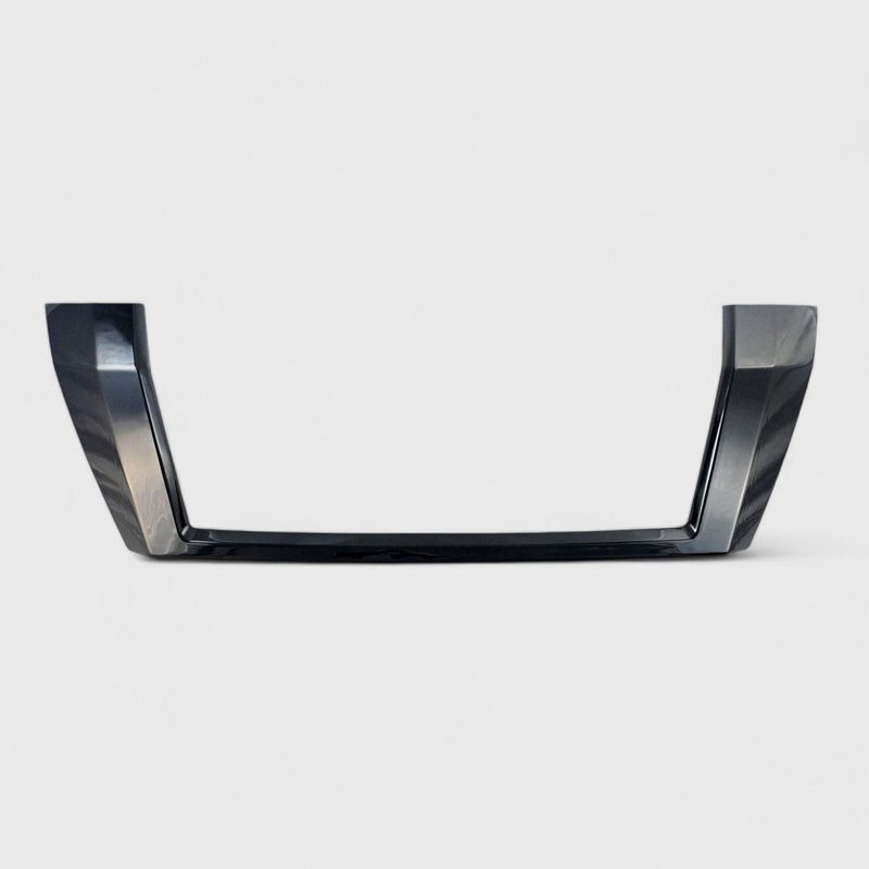 2020-2025 Nissan Armada Grille Overlay Gloss Black 1Pcs ABS Plastic