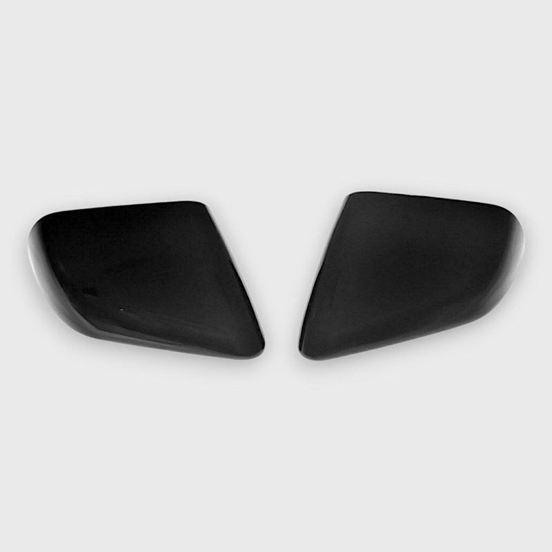 2015-2024 Ford Mustang Mirror Cover Caps Gloss Black 2Pcs ABS Plastic