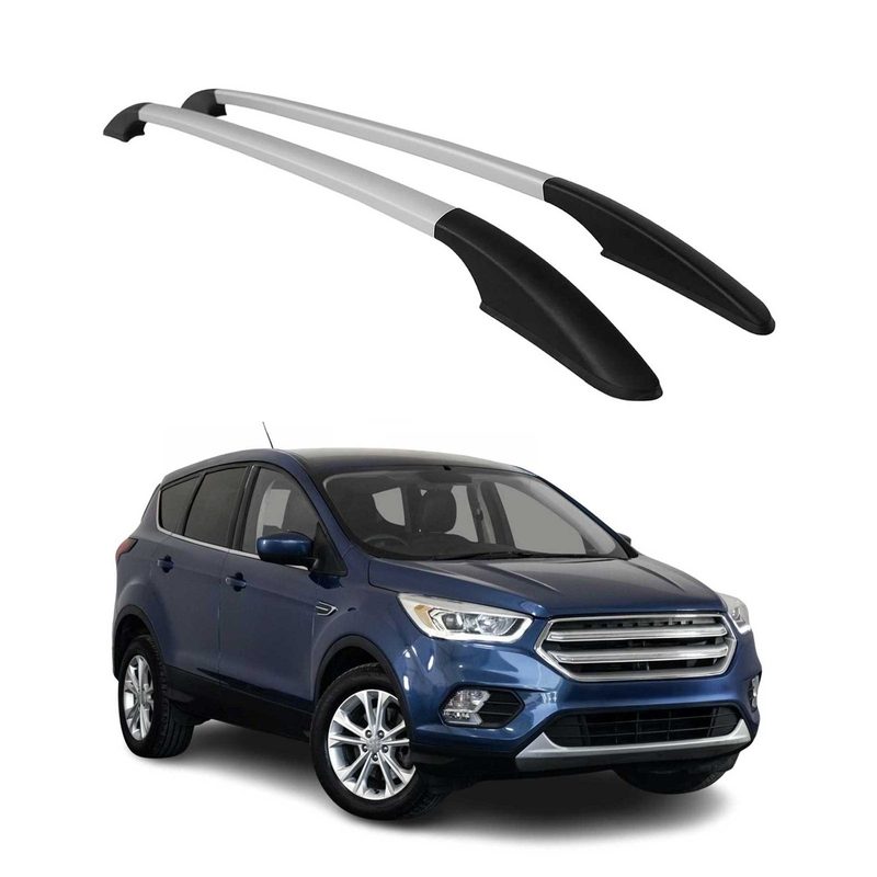 2013-2019 Ford Escape Roof Rack Rails Side Rails Silver
