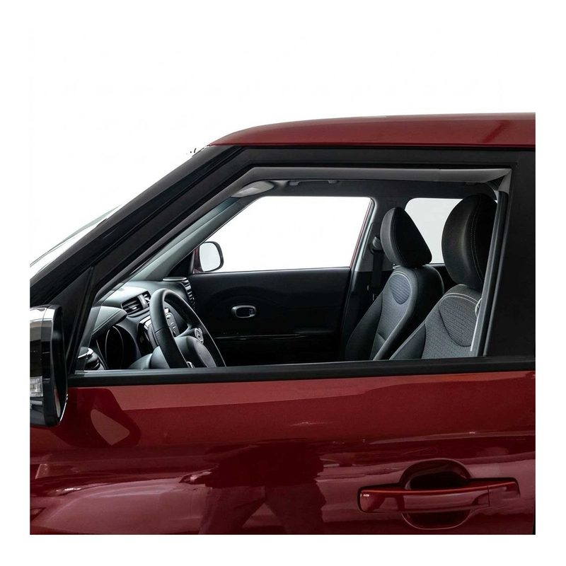 2014-2019 Kia Soul Window Visor Vent Rain Deflector 2Pcs Smoke