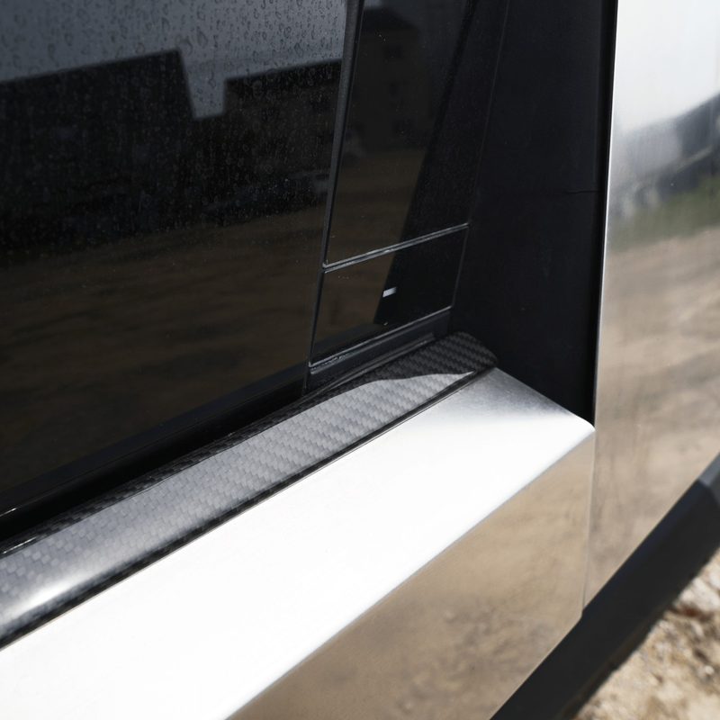 [Real Carbon Fiber] Car Window Trim For Cybertruck
