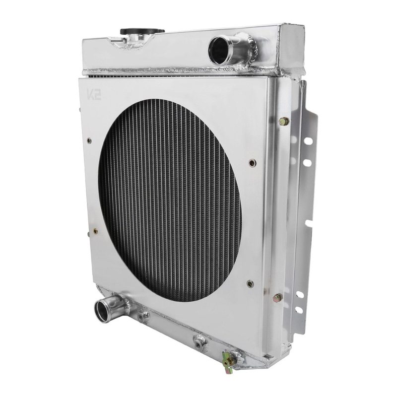 1960-1966 Ford Falcon/Mustang/Ranchero /Mercury 3Row Radiator &Shroud Fan