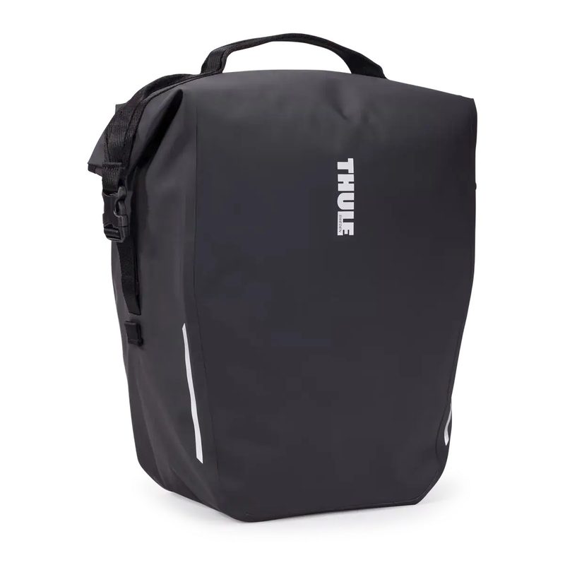Alforjas Thule Shield Pannier color Negro de 22L con sistema InLock