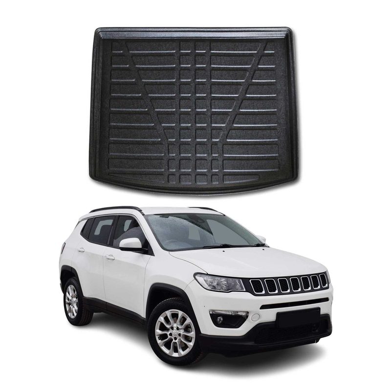 2017-2026 Jeep Compass Cargo Liner Trunk Mat All Weather Black