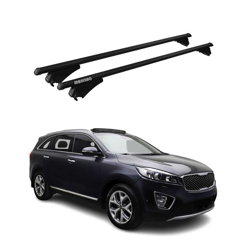 2014-2018 Kia Sorento Roof Rack Cross Bars Black