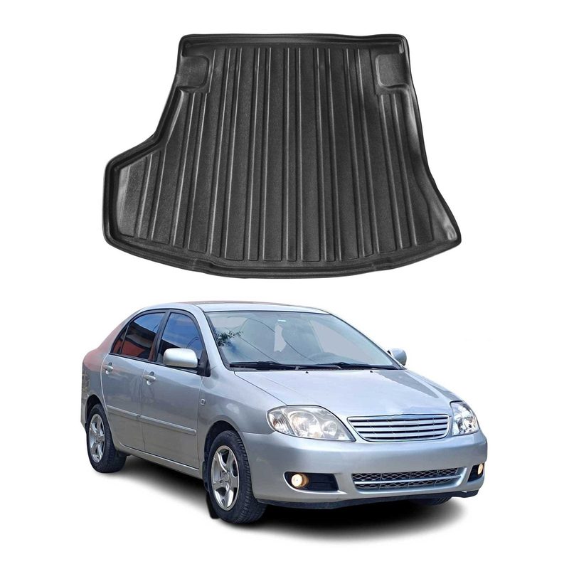 2009-2013 Toyota Corolla Sedan Cargo Liner Trunk Mat All Weather Black