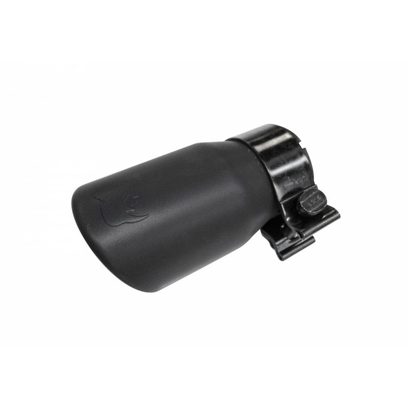 Colilla de escape para tubos de 2 1/4 " Negra