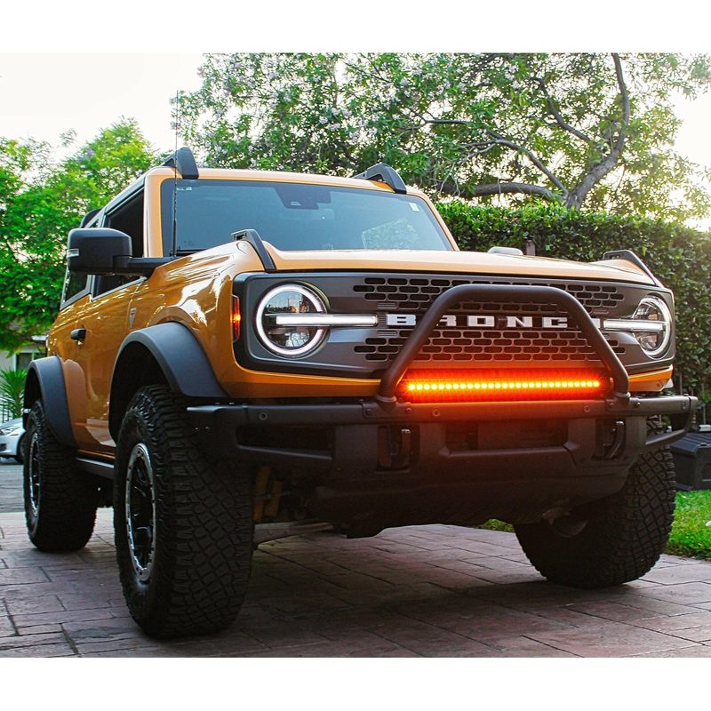 2021+ Ford Bronco Modular Bumper 30in Light Bar