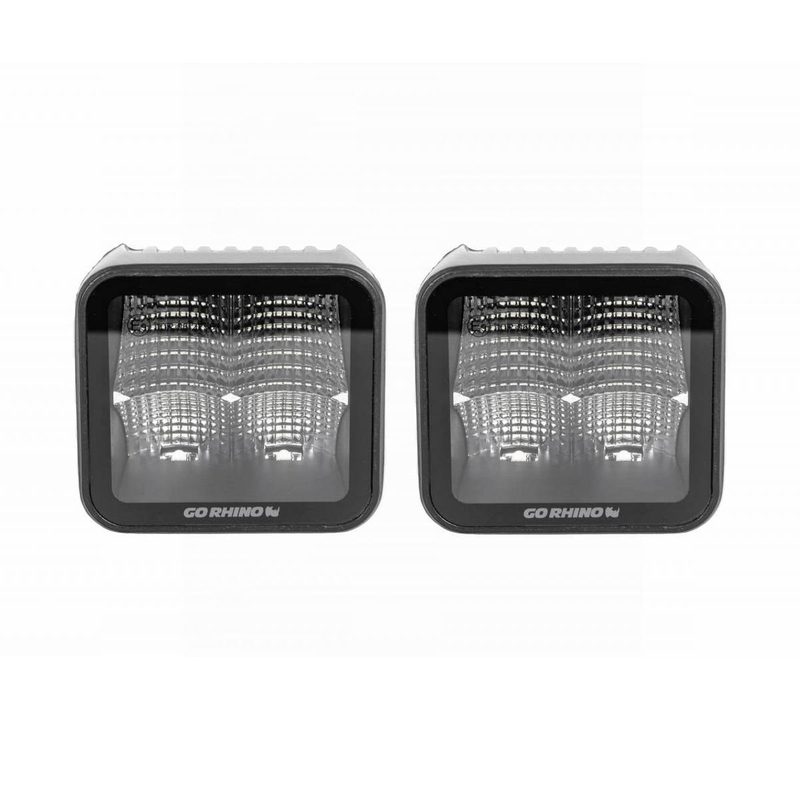 Faros CUBEIT 3" GR Blackout Series 1 Par Flood