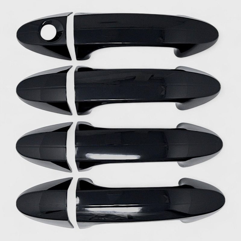 2018-2022 Ford Ecosport Door Handle Cover Gloss Black 8Pcs ABS Plastic