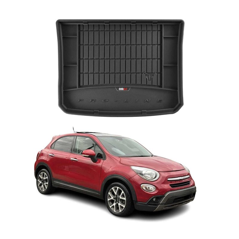 2016-2023 Fiat 500X Premium Cargo Liner Trunk Mat All Weather Heavy Duty