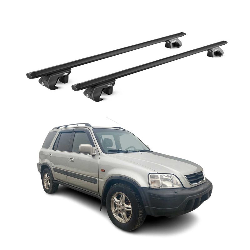 1997-2001 Honda CR-V Roof Rack Cross Bars Black