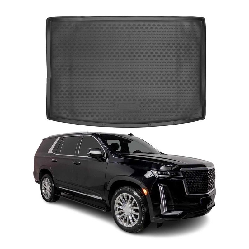 2021-2026 Cadillac Escalade Cargo Liner Trunk Mat All Weather Behind 3rd Row