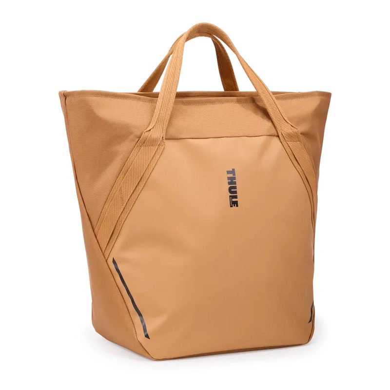 Alforjas Chasm Courier Thule color Narajna de 25L con sistema InLock