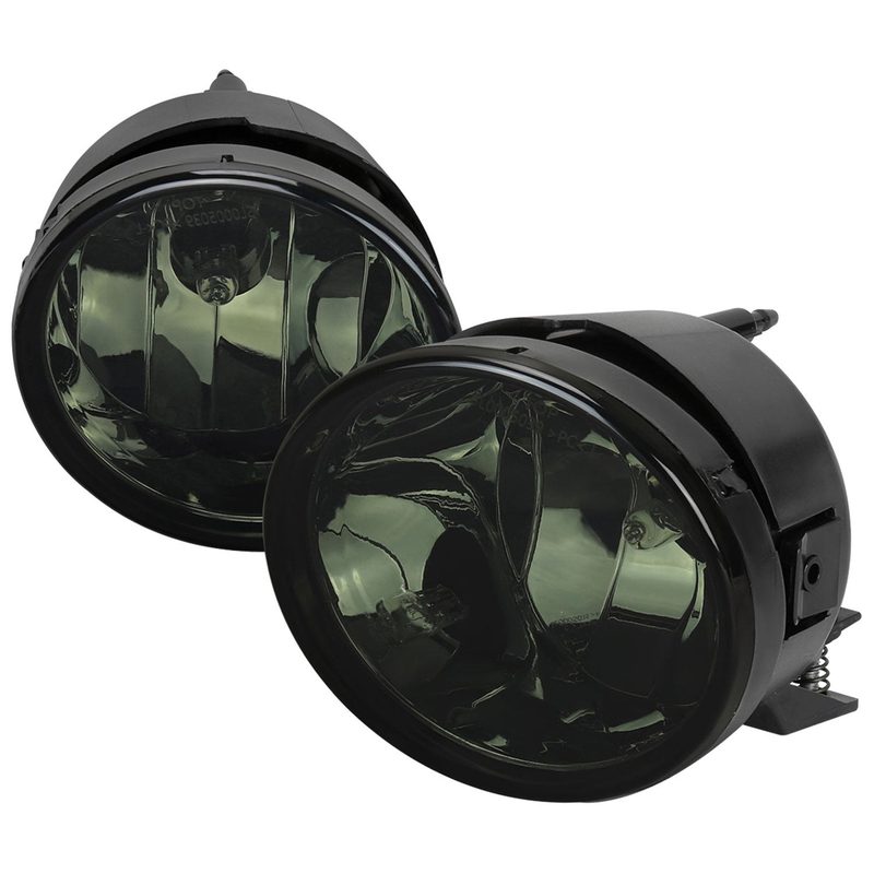2004-2015 Nissan Titan/ 2005-2007 Armada Bumper Fog Lights Chrome/Smoke Lens