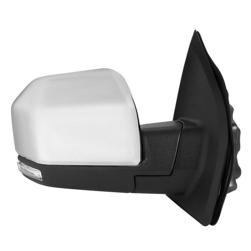 2015-2020 Ford F-150 Chrome Heated Side Mirror LED Turn Signal Passenger Side