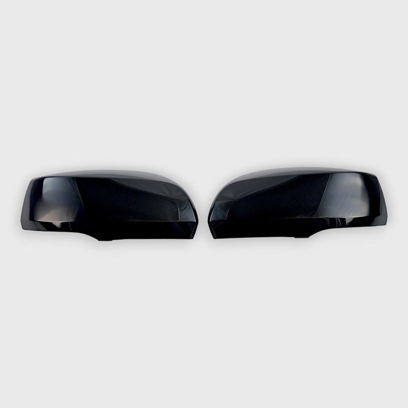 2021-2025 Jeep Grand Cherokee L Mirror Cover Caps Gloss Black 2Pcs ABS Plastic