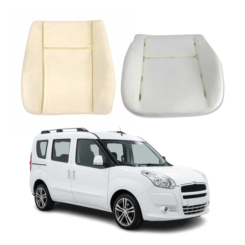 Backrest & Seat Cushion Foam Pad for RAM ProMaster City 2015-2022 Set