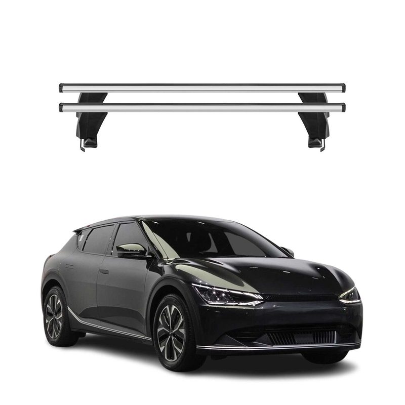 2022-2024 Kia EV6 Roof Rack Cross Bars Silver