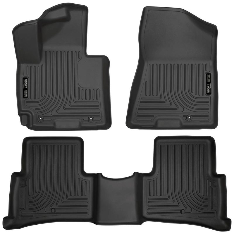 Tapetes Husky Weatherbeater 1ra y 2da Fila color Negro para Tucson 16-18