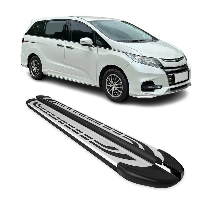 2018-2021 Honda Odyssey Nerf Bar Side Step Running Boards Alu 2x